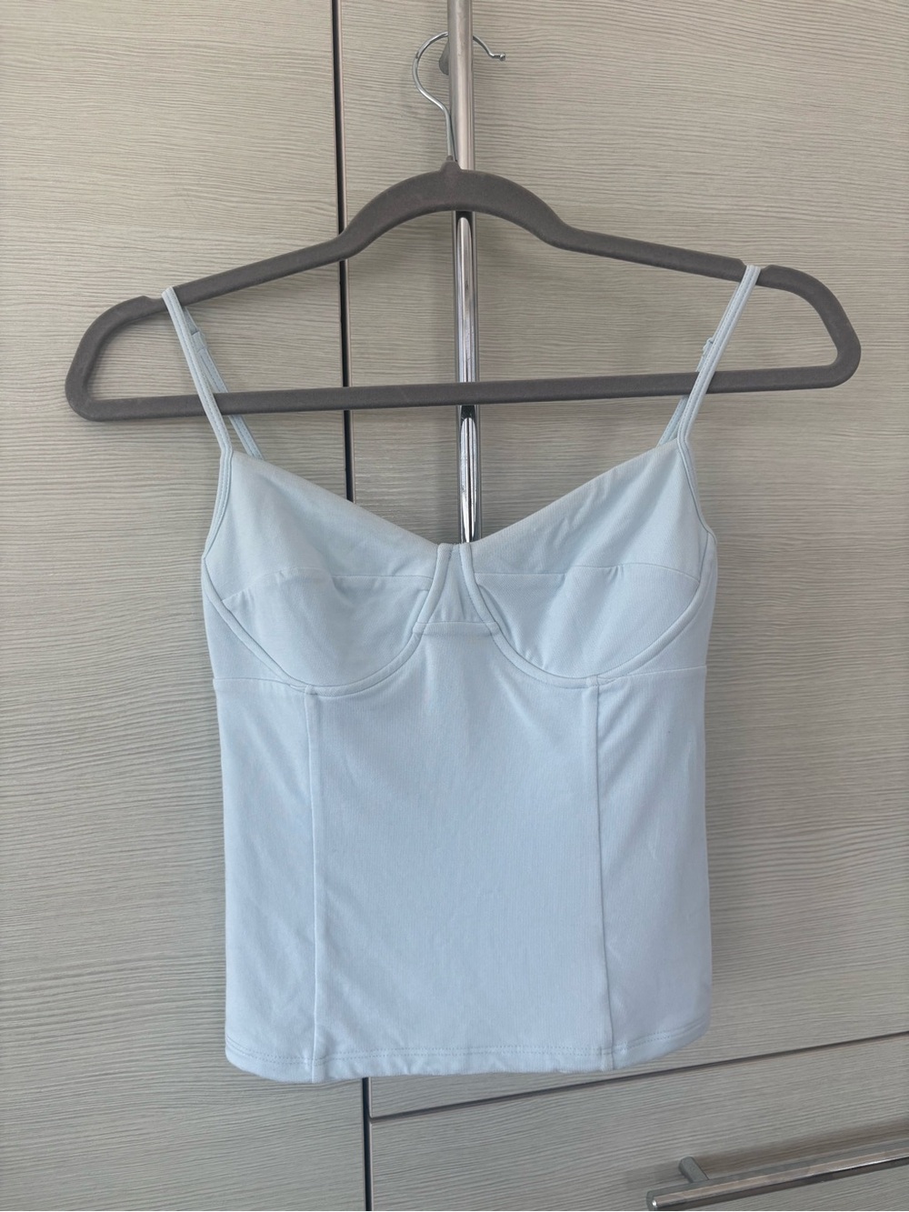 Aritzia Spell Tank in Pastel Blue